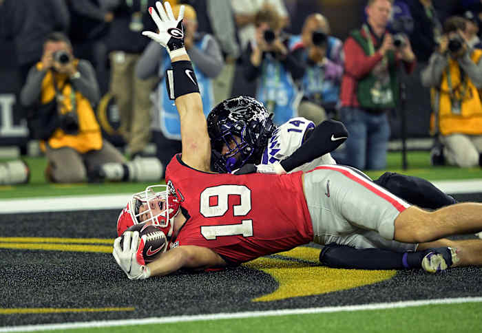 Georgia tight end Brock Bowers